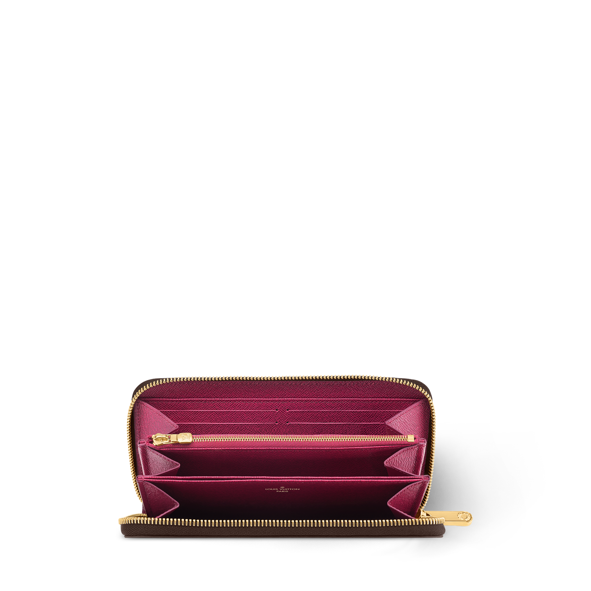 LOUIS VUITTON バーガンディ 長財布 Zippy Wallet Monogram - All Wallets and Small Leather Goods